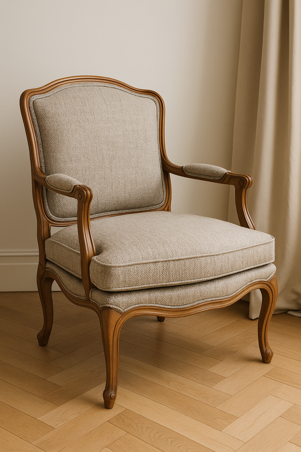 Proyecto tapicería sillón vintage